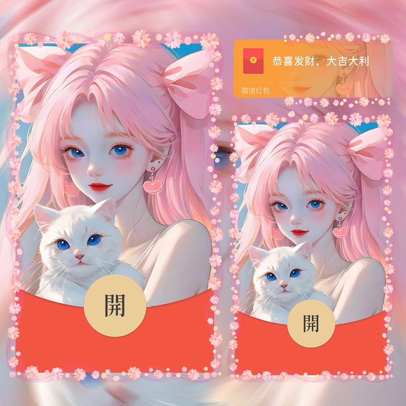 【红包封面】猫猫少女la