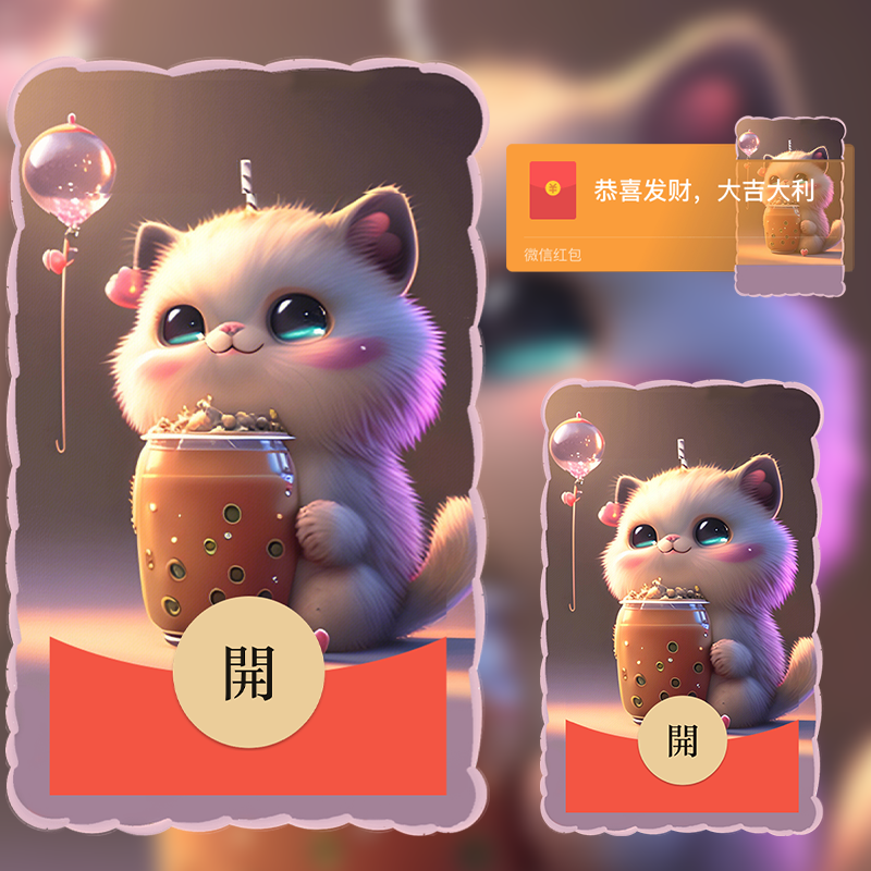 【红包封面】奶茶猫JJ