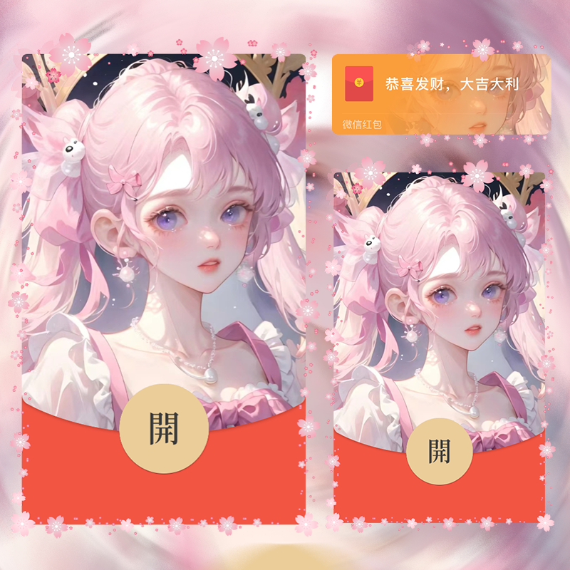 【红包封面】粉粉小可爱la