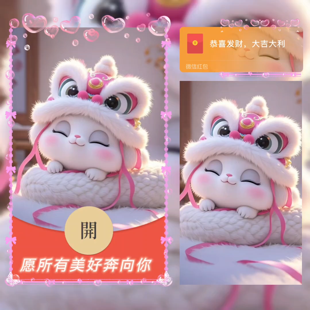 【红包封面】愿所有美好奔向你didi