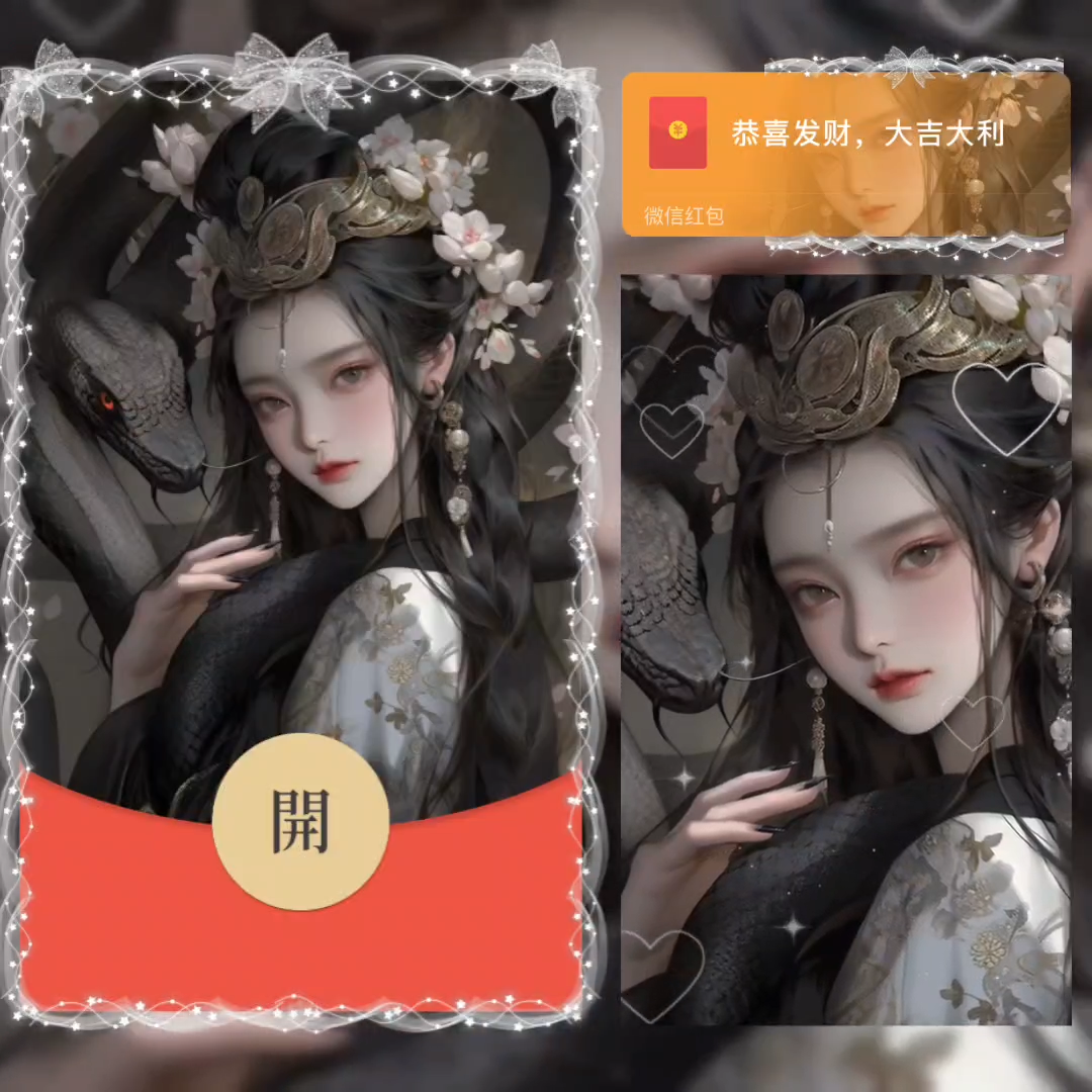 【红包封面】蛇域圣女la