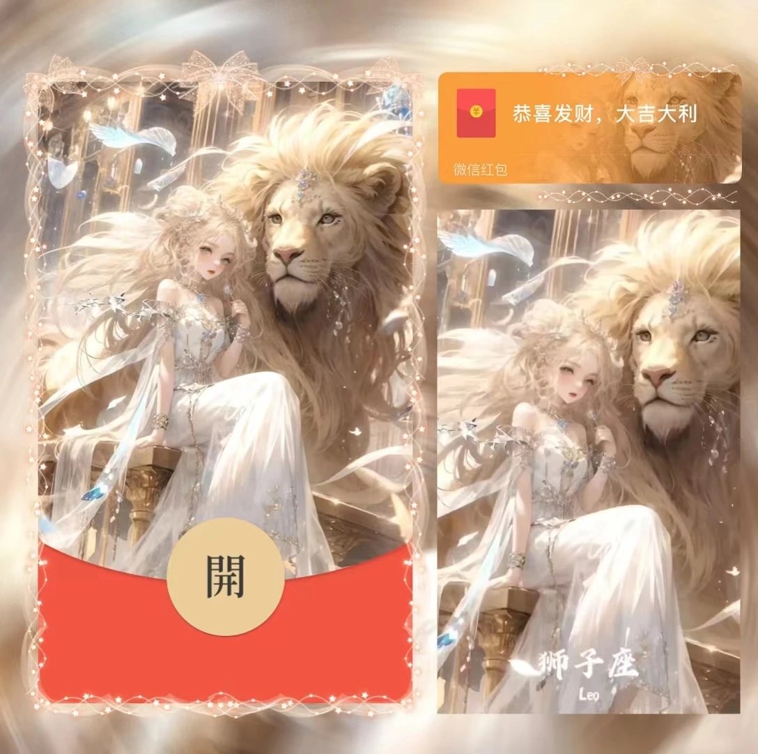 【红包封面】女星座狮子la