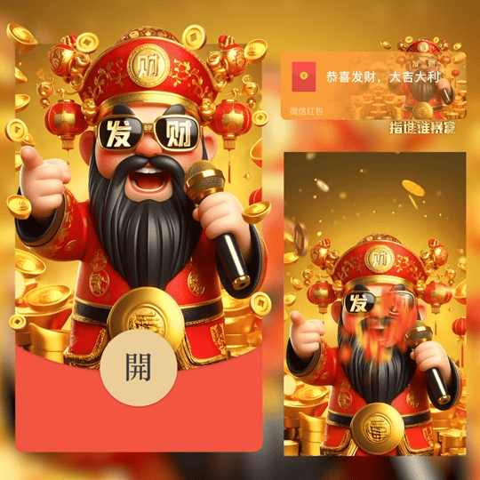 【红包封面】指谁谁暴富动态LM