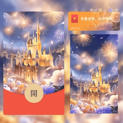 【红包封面】梦幻城堡st