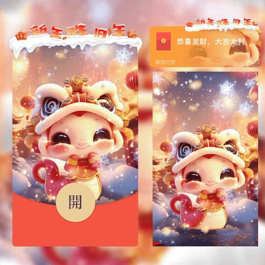 【红包封面】新年胜旧年st