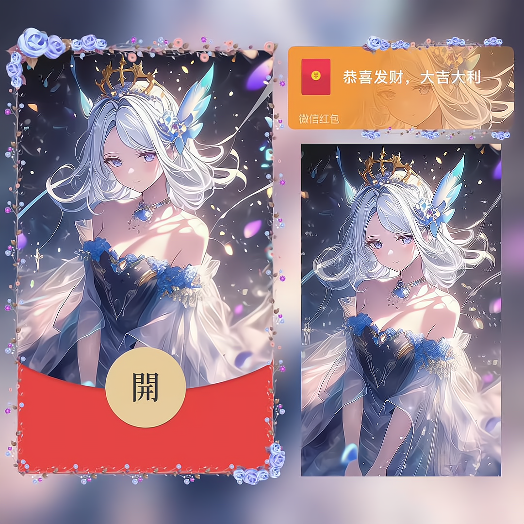 【红包封面】原神芙宁娜无售后bao