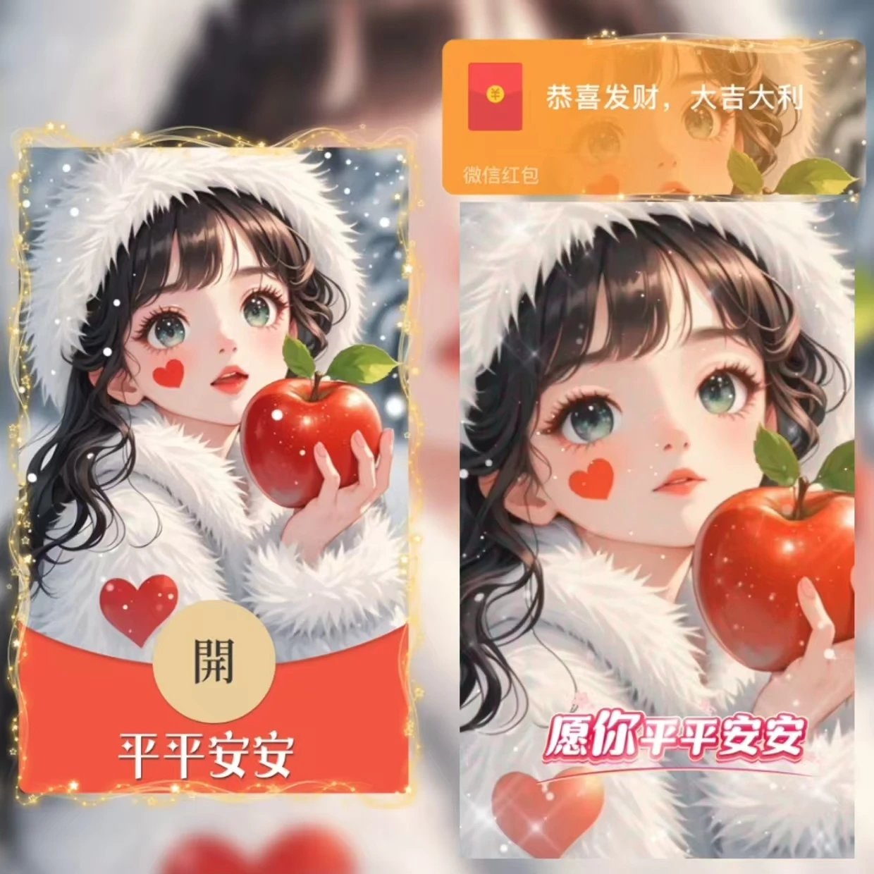 【红包封面】平平安安xy