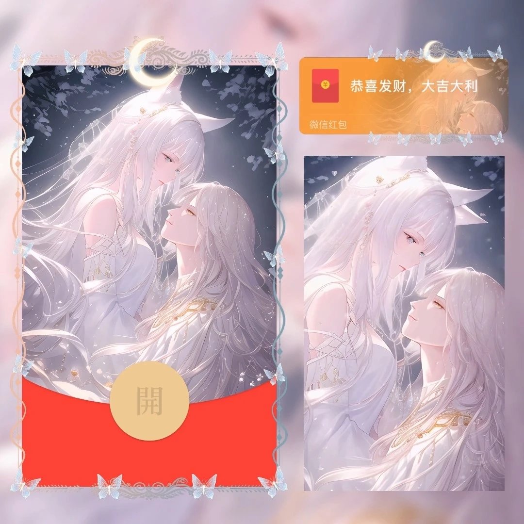 【红包封面】李白妲己cpLM